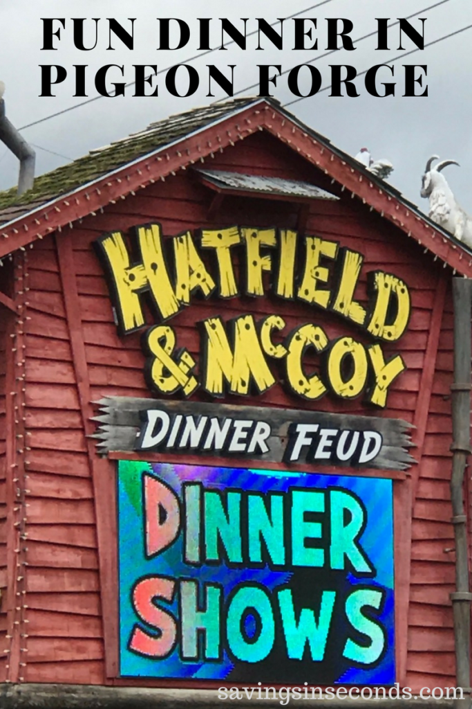 The HatfieldMcCoyDinnerShow dinner feud in Pigeon