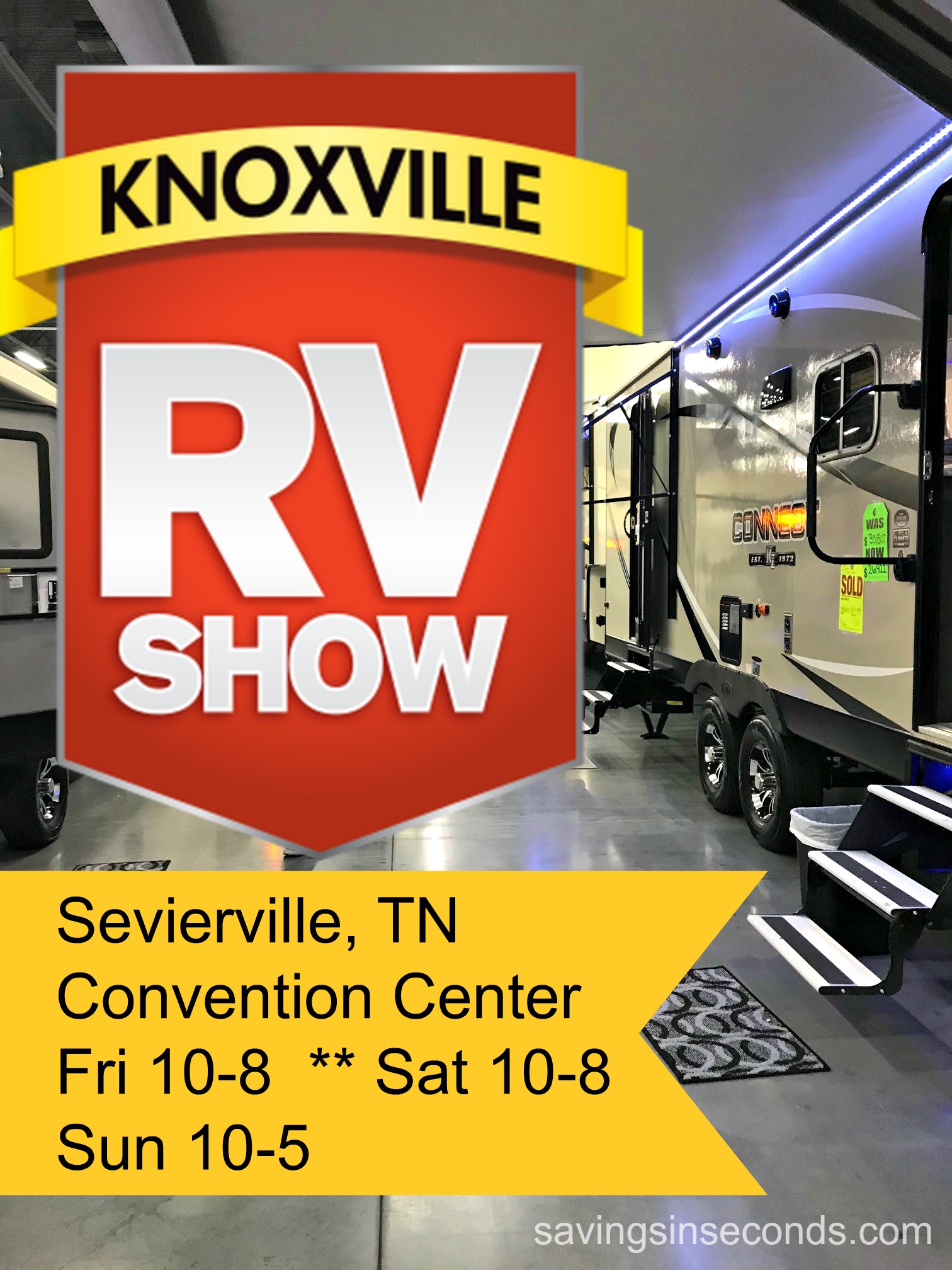 Knoxville RV Show January 57 2018 Sevierville Convention Center 