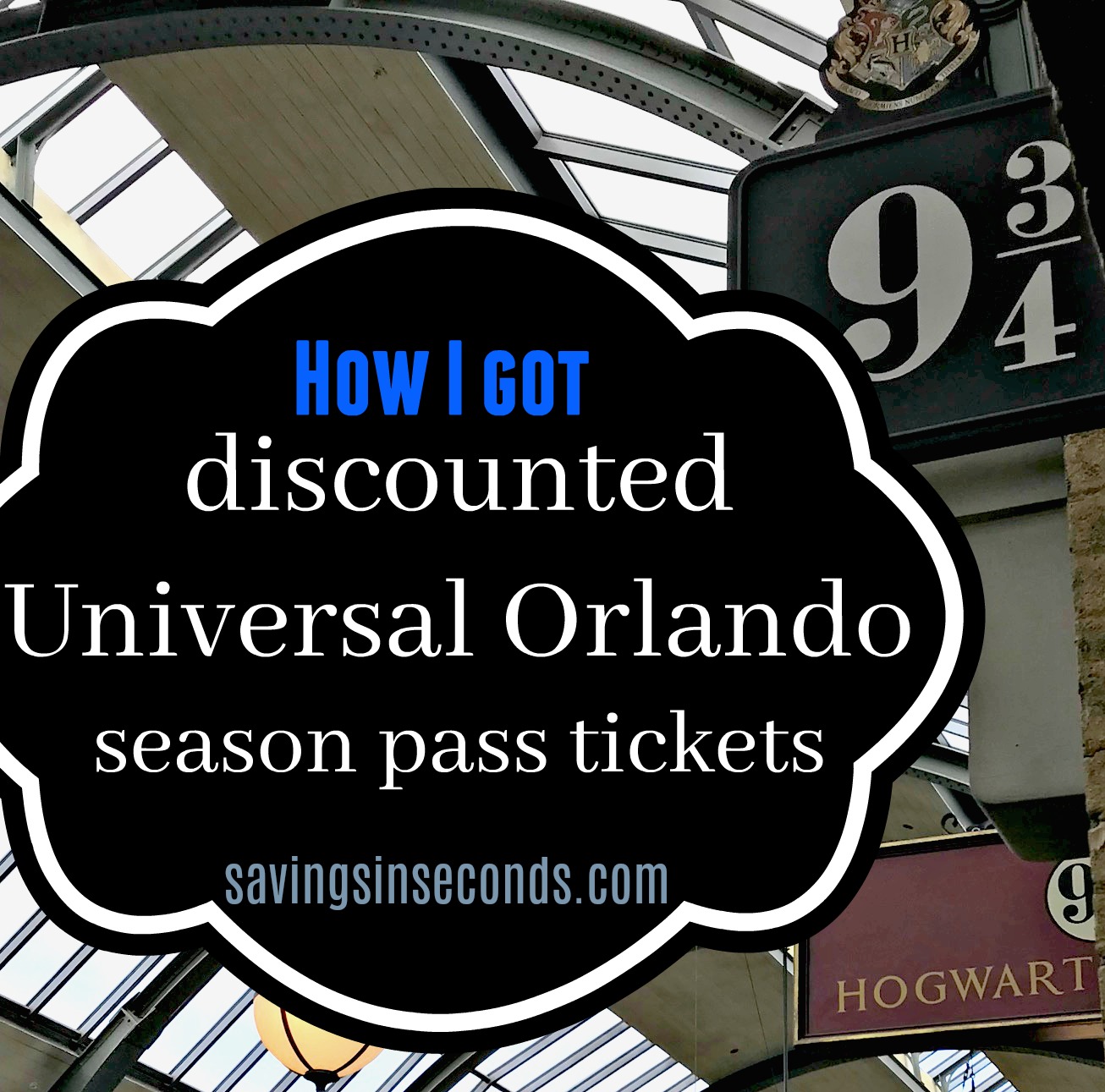 How we got discounted Universal Studios Orlando season pass tickets